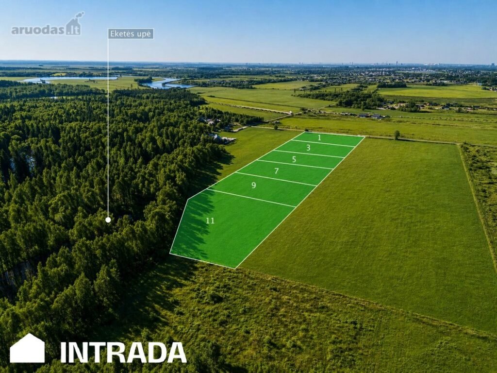 Namų valdos sklypas – Klaipėdos r. sav., Radailių k., Laukiškių g.
