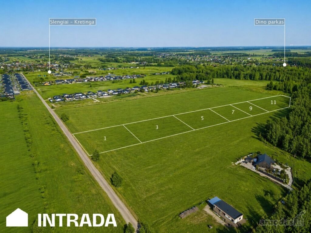 Namų valdos sklypas – Klaipėdos r. sav., Radailių k., Laukiškių g.